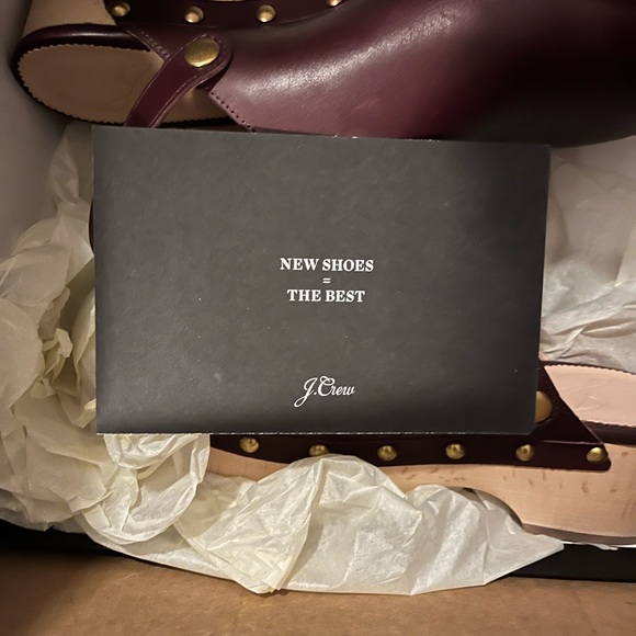 J. Crew convertible leather clogs - Picture 3 of 7